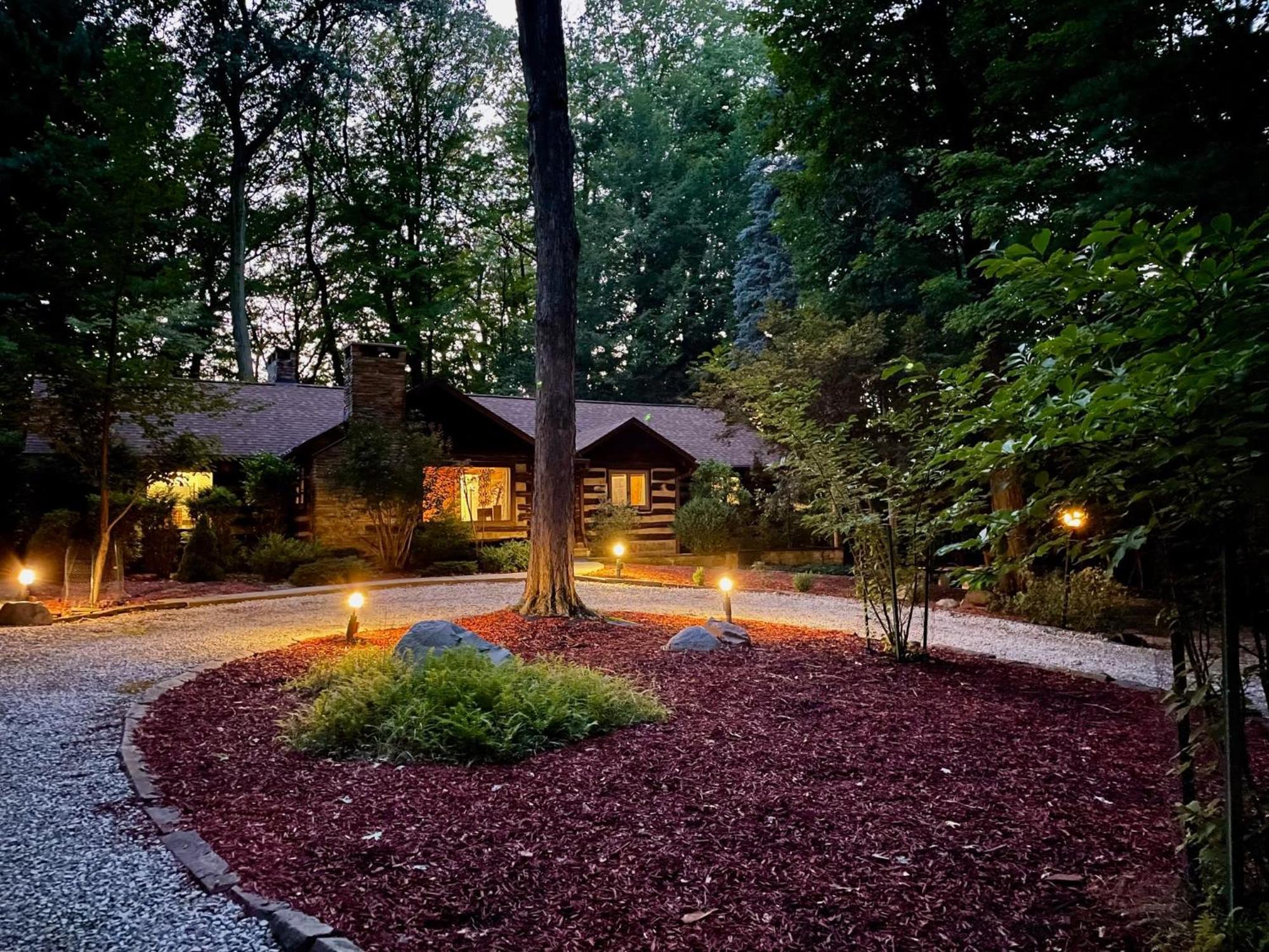 Log Cabin - Natures Oasis - Fire Pit & Gazebo Cleveland Exterior foto